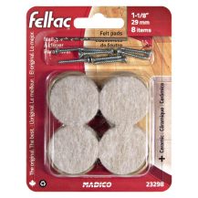 Madico FELTAC Nail-On Felt Floor Savers 29mm 8pk