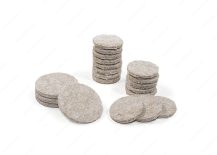 ECO FELTAC Self-Stick Felt Floor Savers Multipack Beige 20pk - Image 2